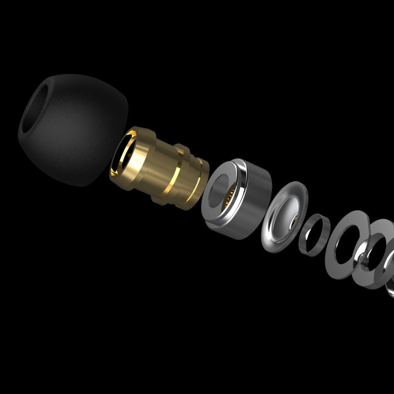 KBEAR KS1 Dual Magnectic Circuit Single Dynamic driver In Ear Earphone - Image 5