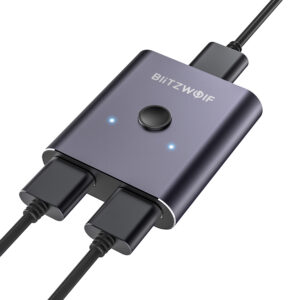 BlitzWolf BW-HDC2 Bi-Directional HDMI Switch 2 x 1/1 x 2 Dual Modes 4K HDMI - Image 2