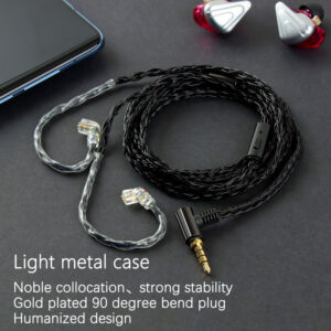 JCALLY JC16S 16 Core OFC Upgrade Cable with Mic HIFI Earphones - Image 3