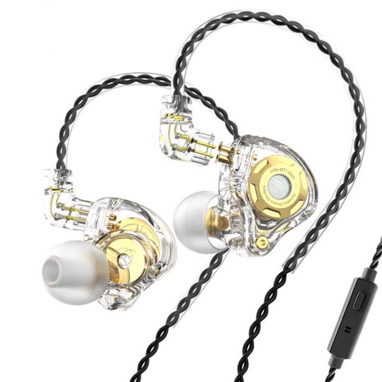 TRN MT1 Pro Professional Hi-Fi Dynamic Earphones - Image 3