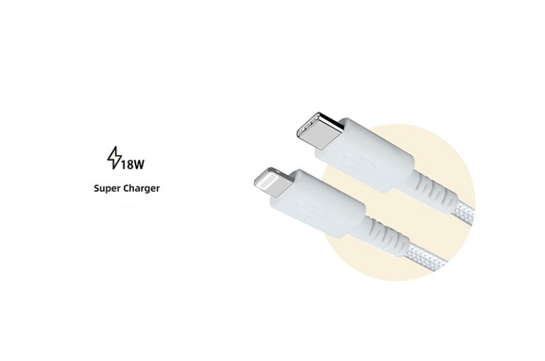 Jcally C2L Tinner Coper Coil PD 18 W faster charging cable Type C to Lightning - Image 3