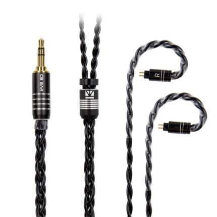 KBEAR Black Blade 4 Core Upgrade Furukawa C2200 Brass Alloy Upgrade Cable