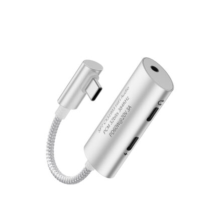 JCALLY SP7 New Upgraded 3-in-1 Digital Audio Adapter Portable DAC