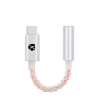 JCALLY JM11 Digital Audio Adapter TYPE-C To 3.5mm 8 Core Gold Silver Cable Code Chip SPV4040 Support Mic Phone Call