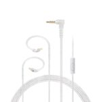 Jcally PJ2+ Silver Plated Upgrade Cable wire 5N OFC Oxygen-free copper Cable with Mic