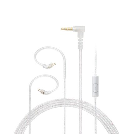 Jcally PJ2+ Silver Plated Upgrade Cable wire 5N OFC Oxygen-free copper Cable with Mic