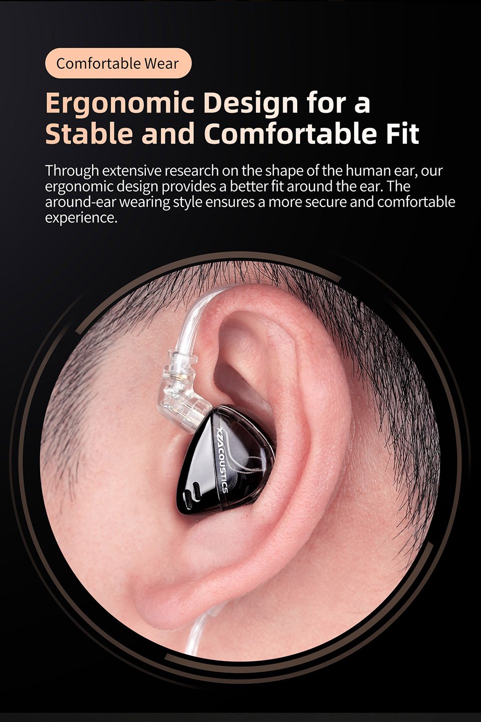 Gadgetoo Kz Angelears Libra Ultra-Wide Frequency Dynamic Iem