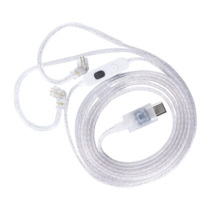 KZ M2 Type C OFC Silver Plated Cable Built in Omnidirectional Microphone