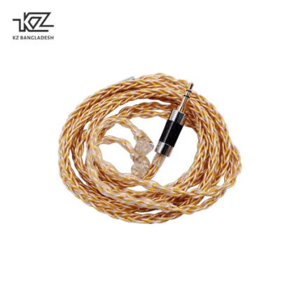 KZ 784 Cores Gold Silver And Copper Mixed Upgrade Cable