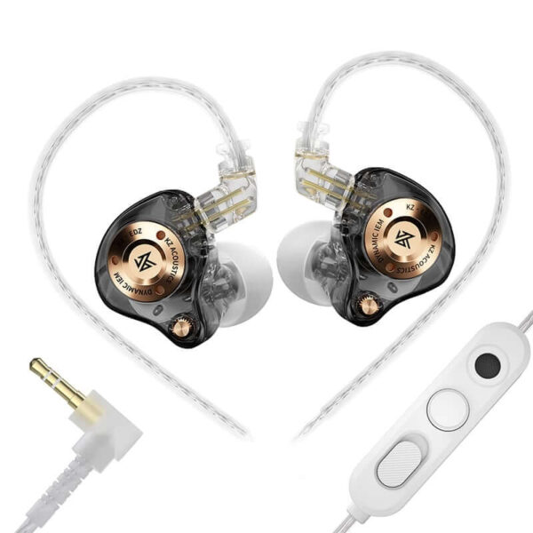 KZ EDZ Ultra-Excursion Dynamic Driver & Dual Damping System