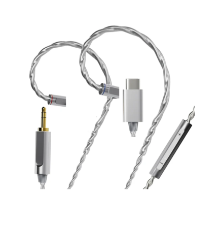 CCA Silver plated 156 cores Cable with Mic