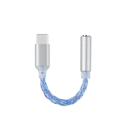 JCALLY JM6 Type C to 3.5mm Digital Audio Adapter with CX31993 DAC