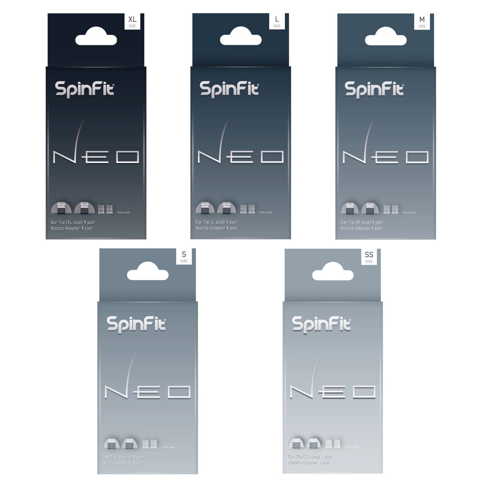 a514f4b9e873995478c3900e0662d955 Spinfit Neo Silicon Eartips - Image 1