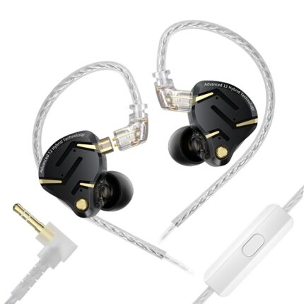 KZ ZS12 PRO 2 Flagship grade Super Linear 1DD and 5BA Hybrid IEM